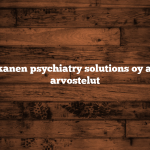 Roope tikkanen psychiatry solutions oy ab helsinki arvostelut