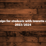 Scholarships for students with tourette syndrome 2023/2024″